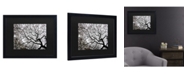Trademark Global Kurt Shaffer Japanese Maple Spring Abstract II Matted Framed Art - 15" x 20"